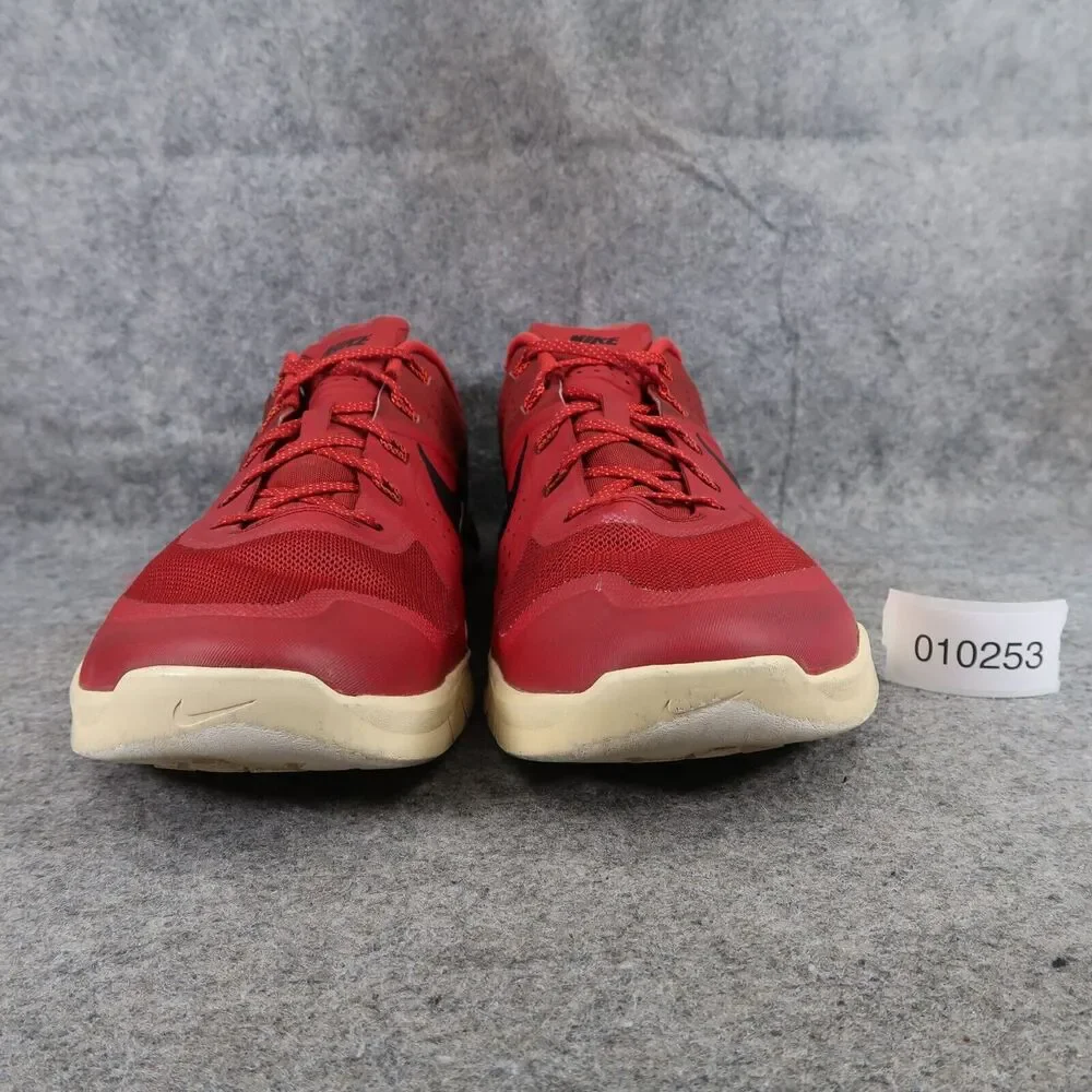Nike Shoes Mens 14 Athletic Trainer Metcon 1 Sport Active Crossfit Gym Red Black